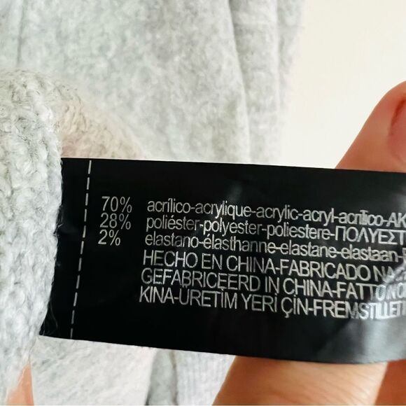 Zara Gray Women's Cardigan Sweater - Picture 8 of 8